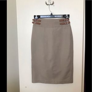 Le Château tan skirt